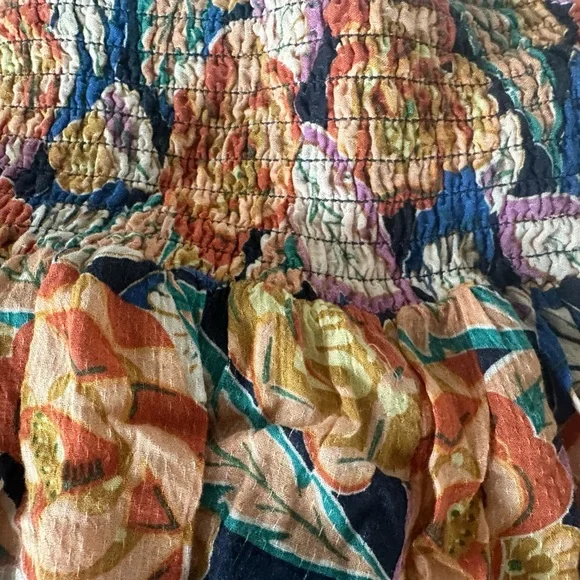 Anthropologie Vibrant Floral Joggers - Picture 9 of 13